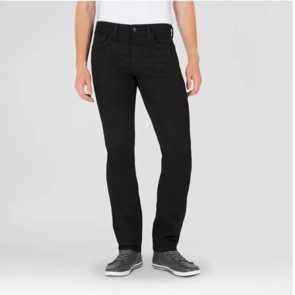 NWT Denizen Levi's Men's 34X30 Black Slim Fit 5-Pockets Design Super Flex Jeans - Picture 1 of 16